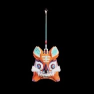 万福の虎・橙の画像