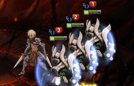 深淵53階層バトル②の画像