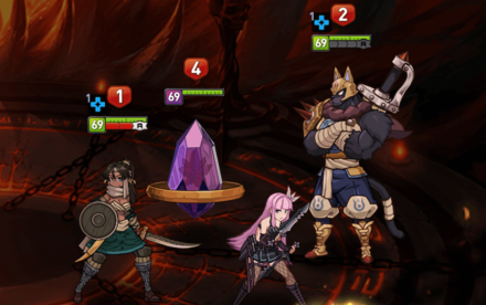 深淵54階層バトル②の画像