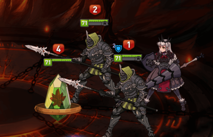 深淵56階層バトル②の画像