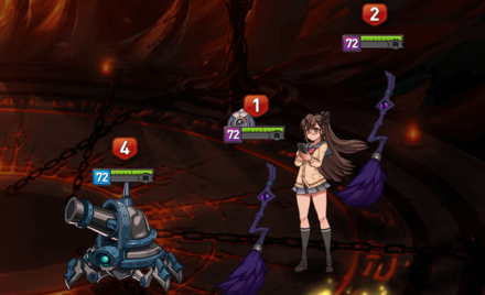 深淵57階層バトル②の画像