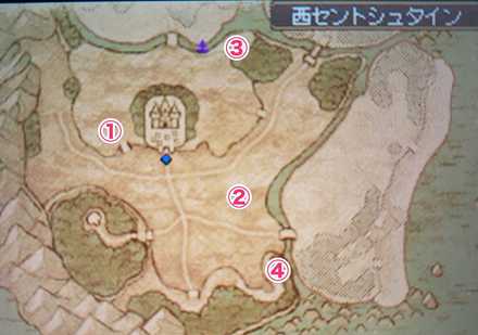 ドラクエ9 宝の地図の場所とマップ 入り口 Dq9 ゲームエイト