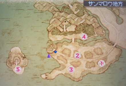 ドラクエ9 宝の地図の場所とマップ 入り口 Dq9 ゲームエイト