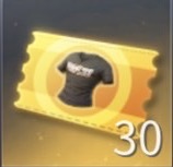 衣装チケット（金）