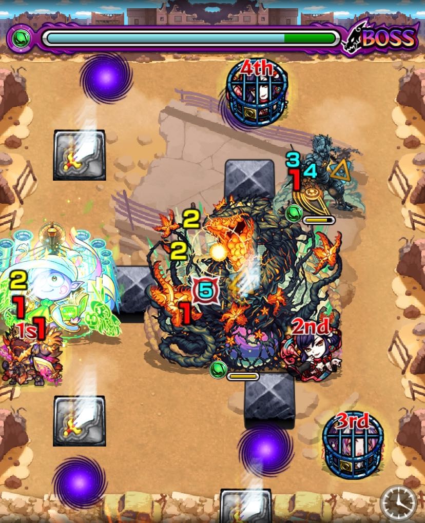 ケセド 暗転後 ボス1