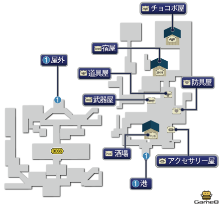 Ff6 ニケア マップ付き ピクセルリマスター ゲームエイト