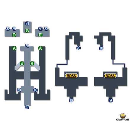 瓦礫の塔④のマップ