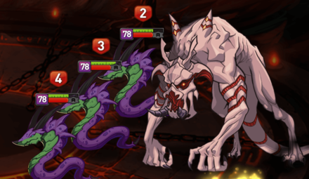 深淵63階層バトル②の画像