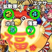 ふぐぶくろ ボス攻撃パターン