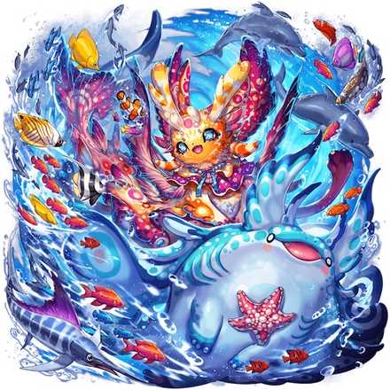 オセロニアの［海の人気者］チャプルの画像