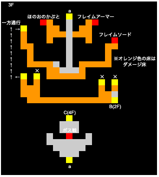 ミシディアの塔3F