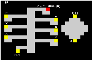 ミシディアの塔8F