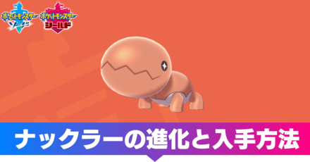 ポケモン剣盾 ナックラーの進化と入手方法 ソードシールド ゲームエイト