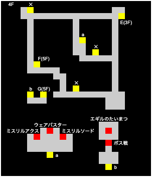カシュオーン城4F