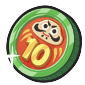 10連福袋コインのアイコン