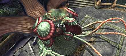 触手を倒したらルールーのファイアで攻める