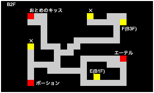 フィン城地下B2F