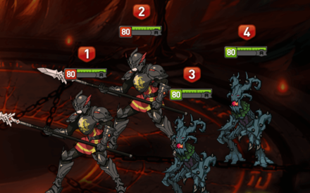 深淵71階層バトル①の画像