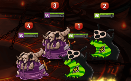 深淵74階層バトル①の画像