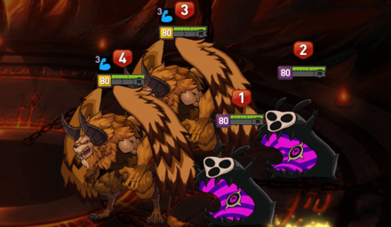 深淵75階層バトル①の画像