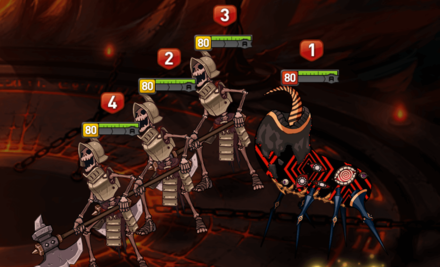 深淵79階層バトル①の画像