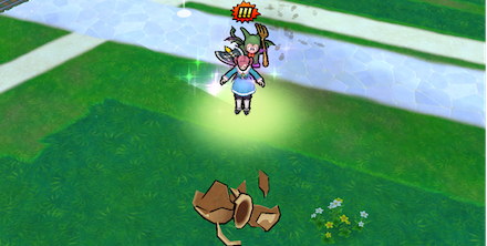 マップ上のツボを壊す