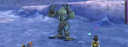 腕を上げて身構えてる時は魔法で攻撃