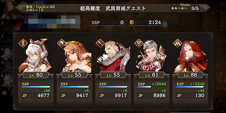 超高難度クリアパーティ