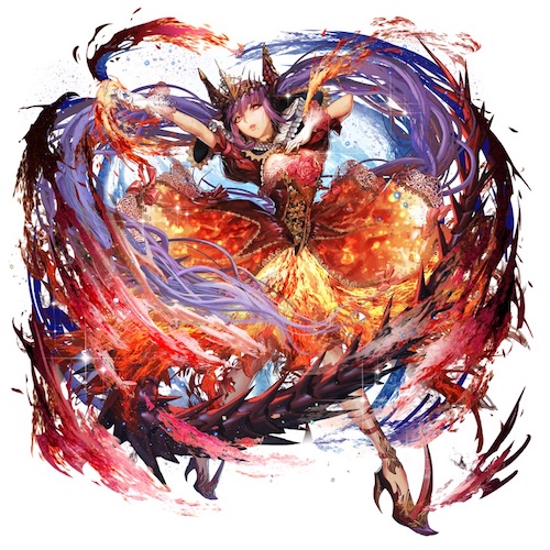 オセロニアの［炎国の女王］フレムレリアの画像