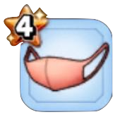 ピンクのマスク