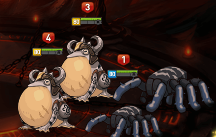 深淵86階層バトル①の画像