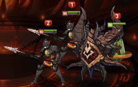 深淵88階層バトル①の画像