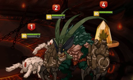 深淵90階層バトル①の画像