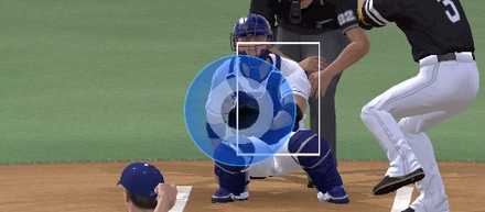 タイミングを合わせて投球