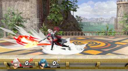 下スマッシュ攻撃