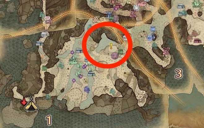 観察依頼3の場所