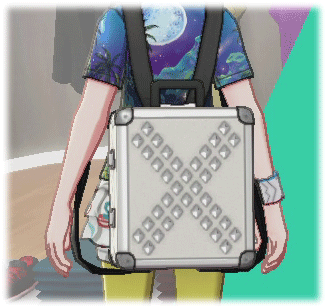 スタッズレザーリュック