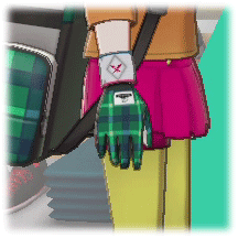 チェックグローブ