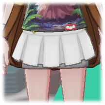 プリーツミニスカンツ