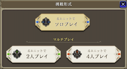 レイドボスの挑戦形式