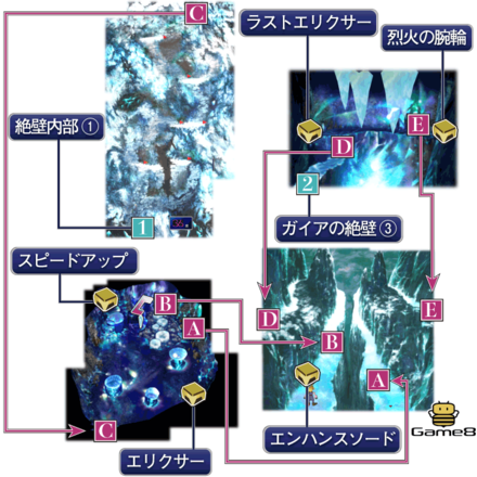Ff7 ガイアの絶壁 ストーリー攻略 マップ付き ファイナルファンタジー7 ゲームエイト Ff7 ガイアの絶壁 ストーリー攻略 マップ付き ファイナルファンタジー7 ゲームエイト