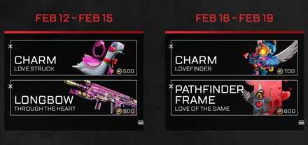 バレンタインデーイベントアイテム