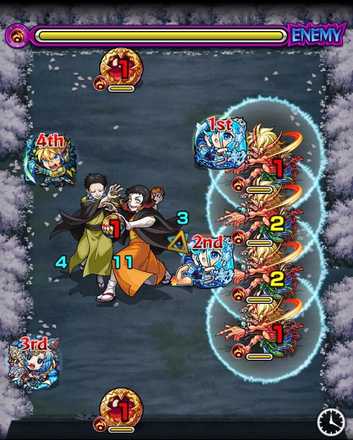 矢琶羽&朱紗丸ステ3