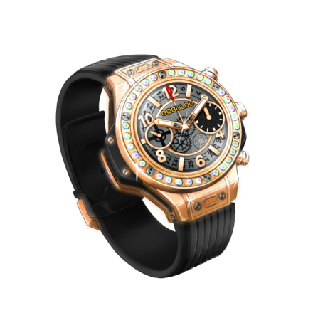 GOBULOUの時計［ゴールド×ダイヤ］