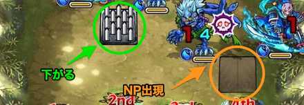 ニードルパネルが反転