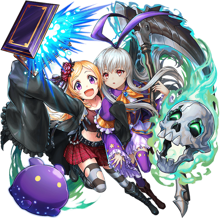 オセロニアの［災厄コンビ］アズ＆パンドラの画像