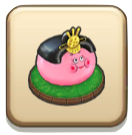 おひなさまスライムの置物