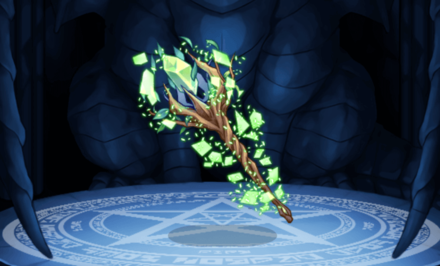 躍動する会心のロッド改の画像