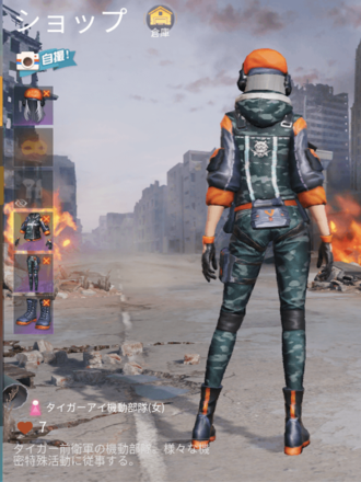 タイガーアイ機動部隊画像