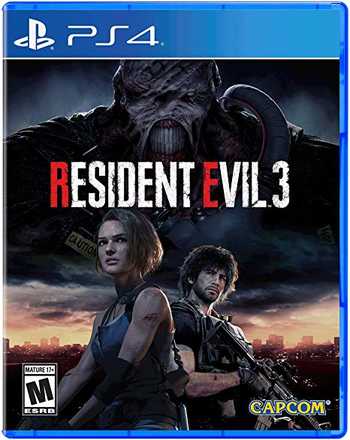 バイオハザード　RE3 北米版　RESIDENT EVIL RE3